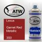Preview: Lexus, Garnet Red Metallic, 3S0: 400ml Sprühdose, von ATW Autoteile West.